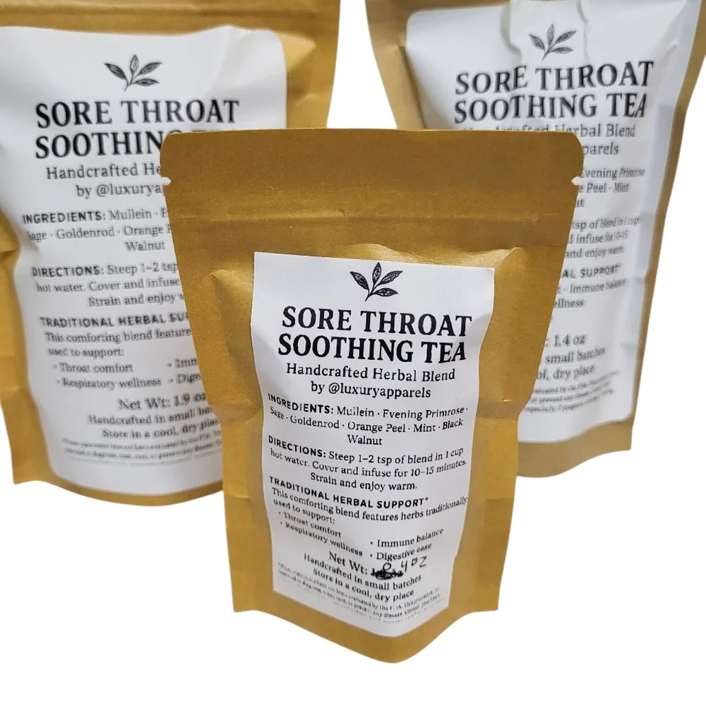 Sore Throat Soothing Tea Vitamin C